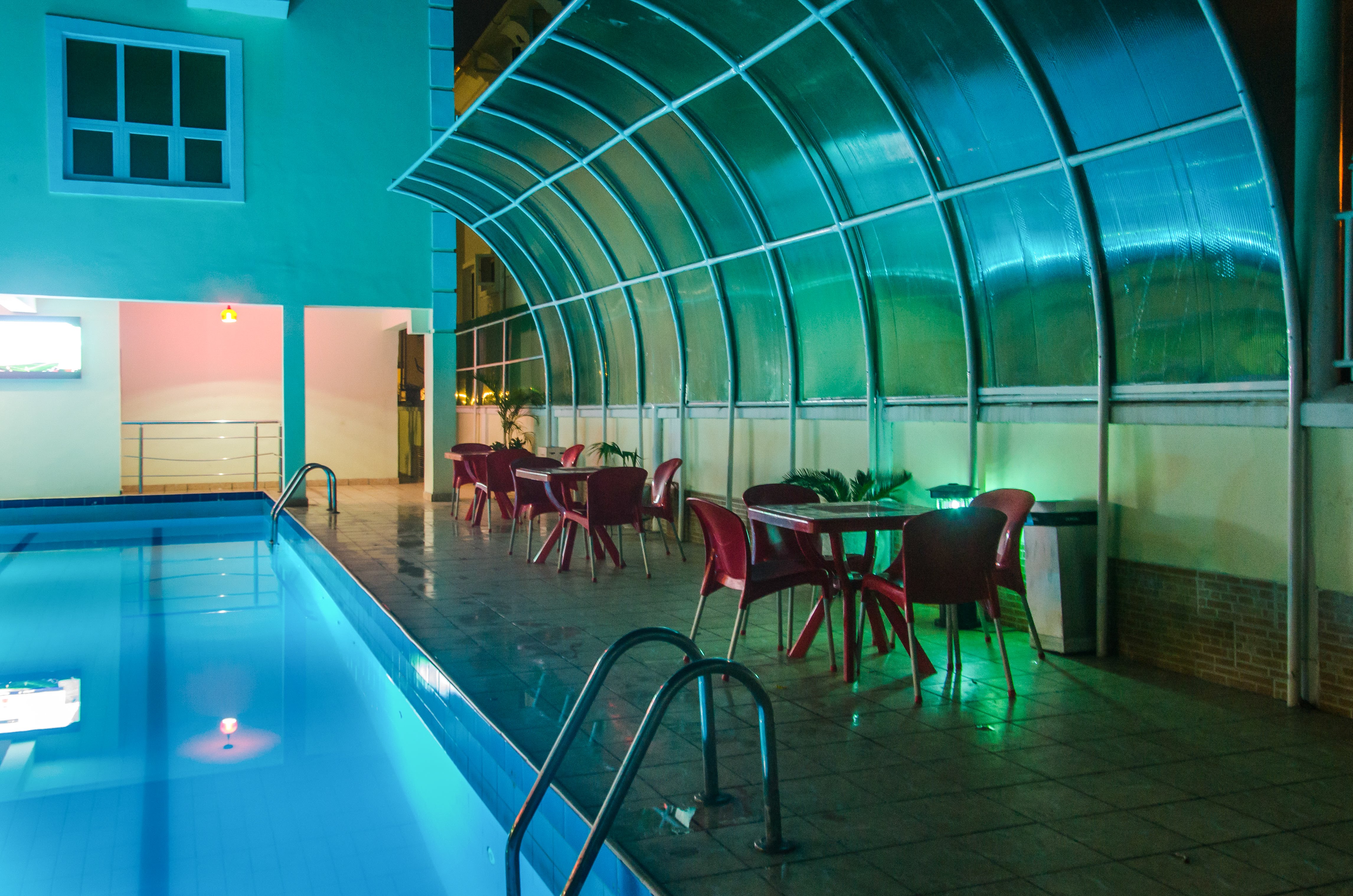 Swimming pool at Heights Lekki