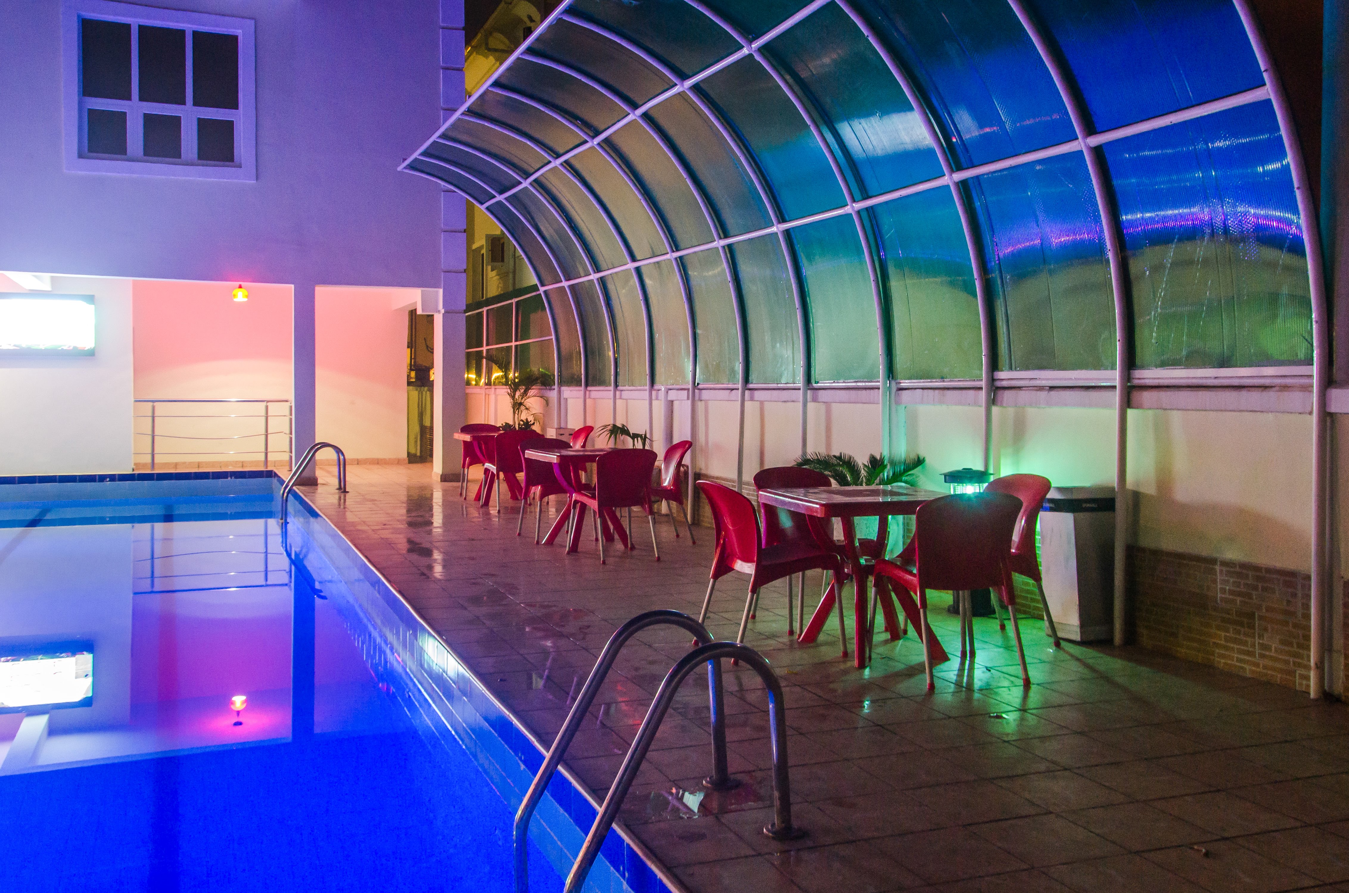 Swimming pool at Heights Lekki
