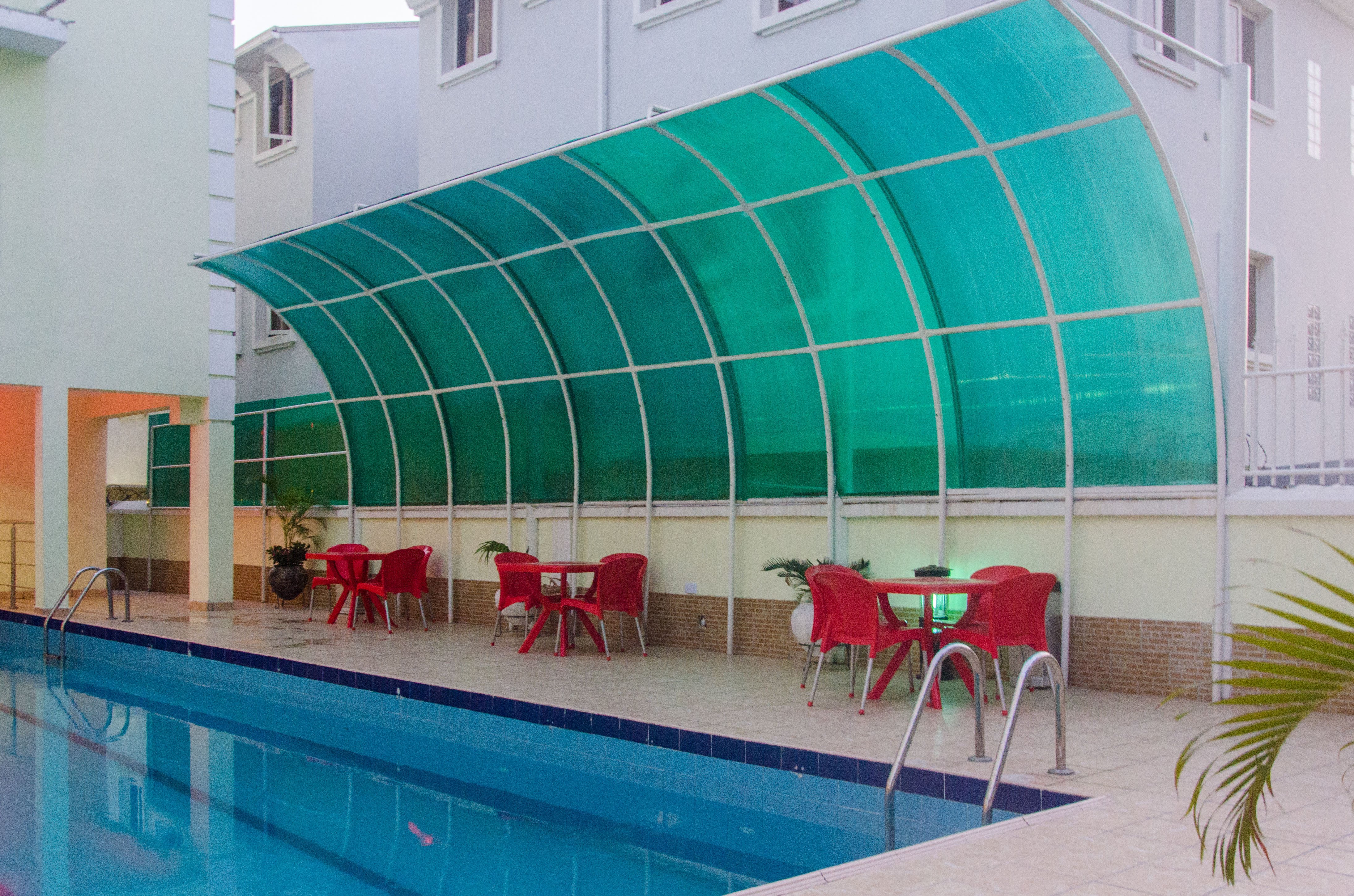Swimming pool at Heights Lekki