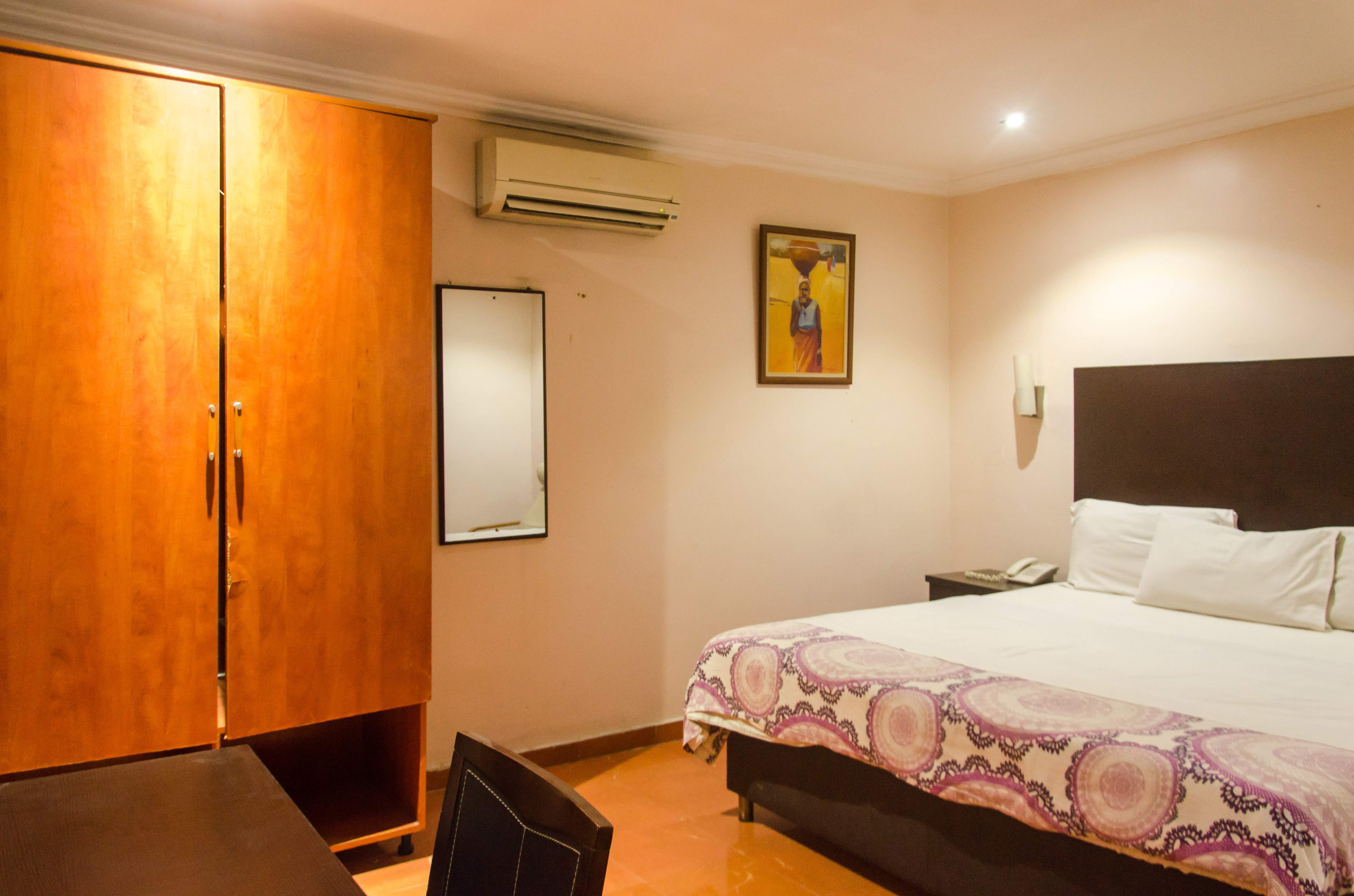 Guest room at Heights Victoria Island