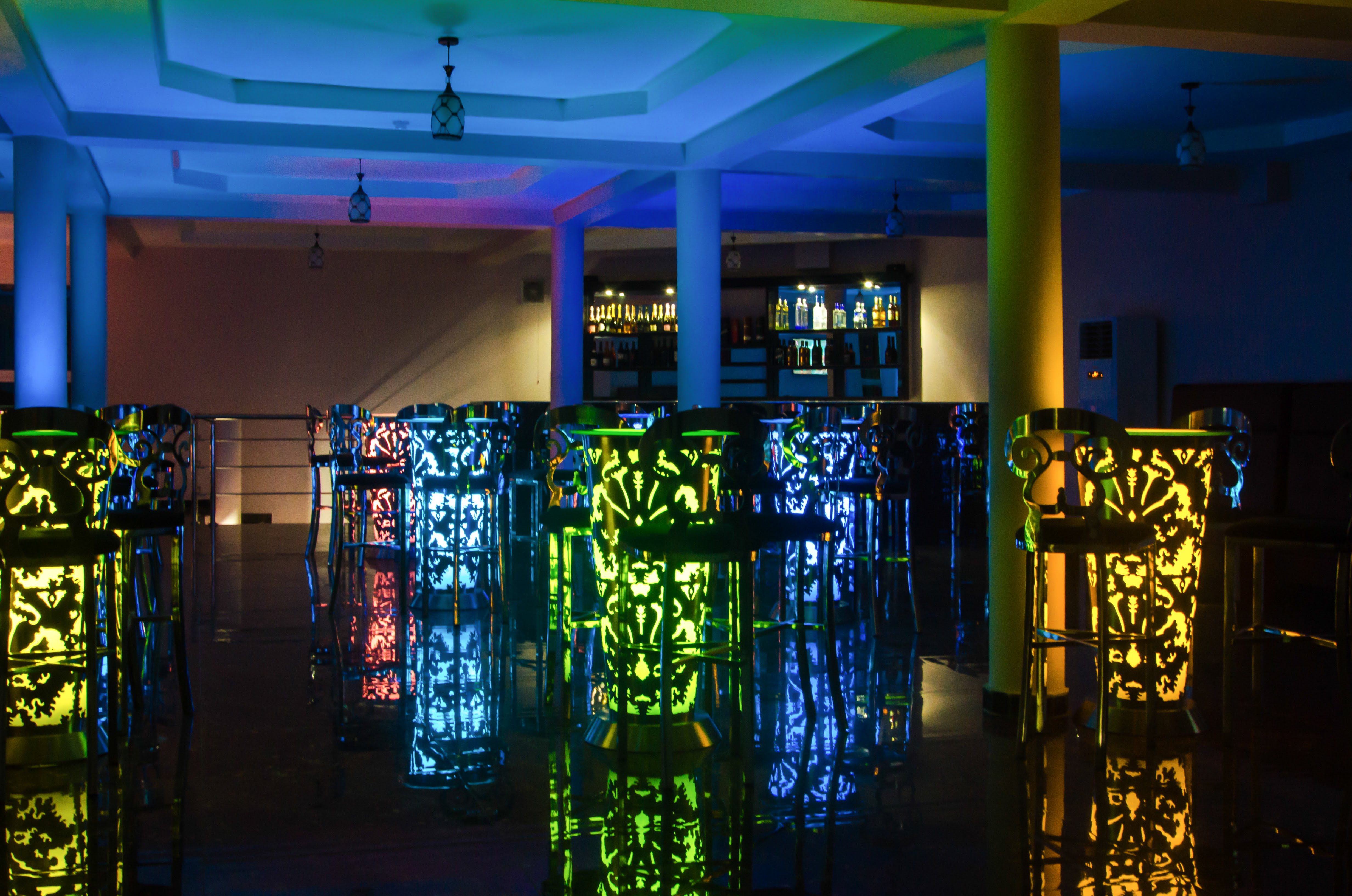 Bar and lounge at Heights Lekki