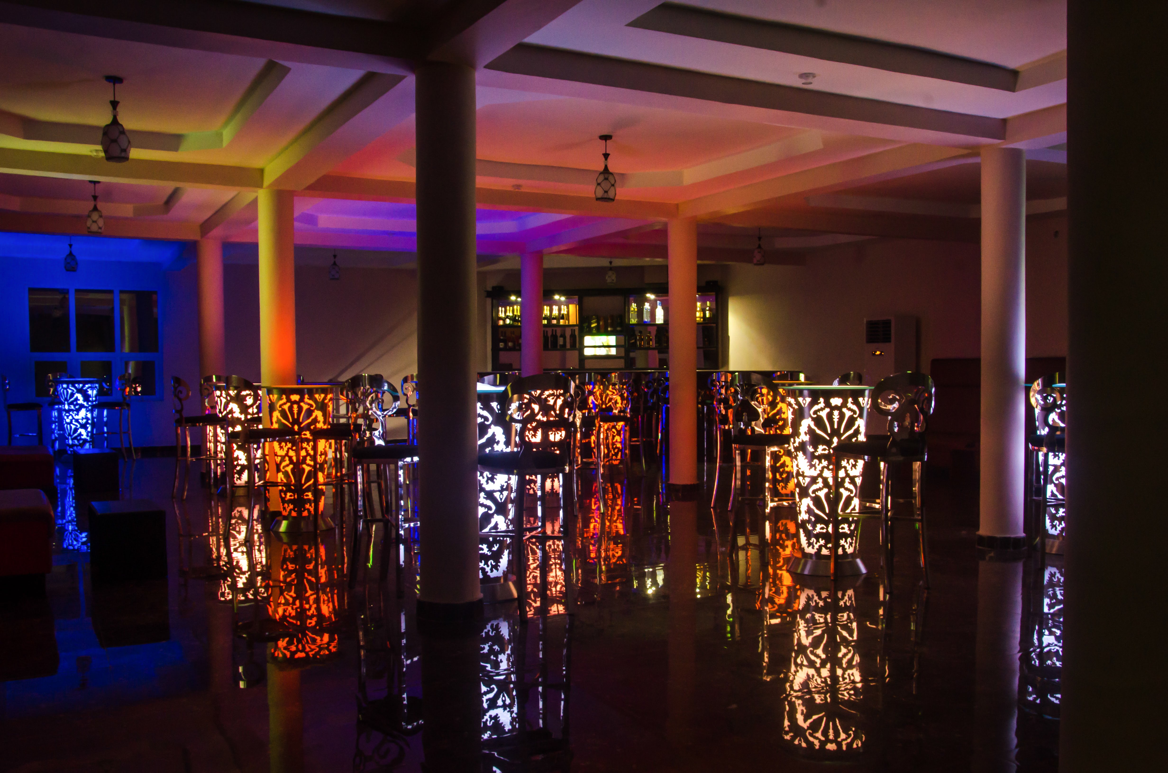 Bar and lounge at Heights Lekki