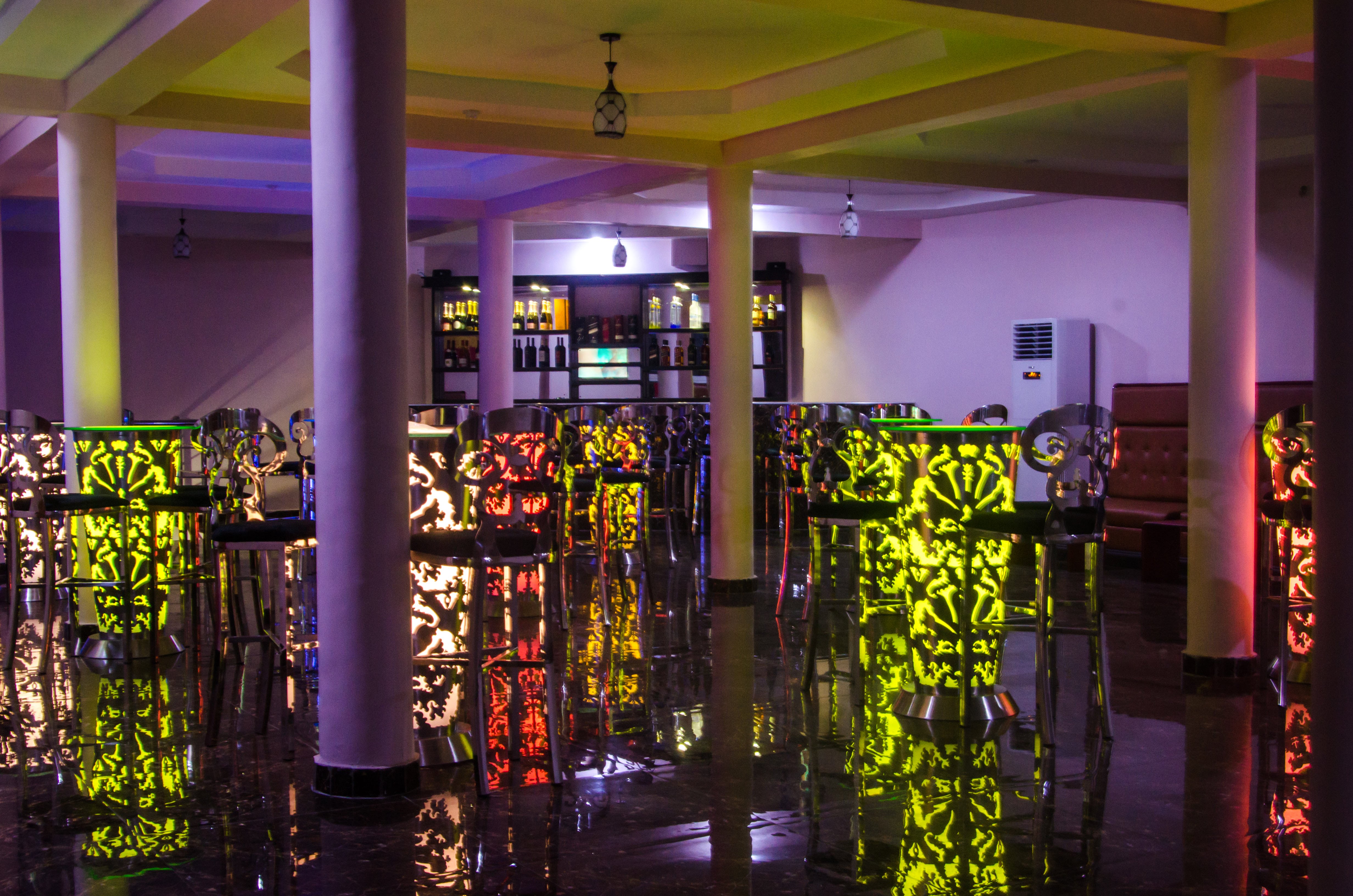 Bar and lounge at Heights Lekki
