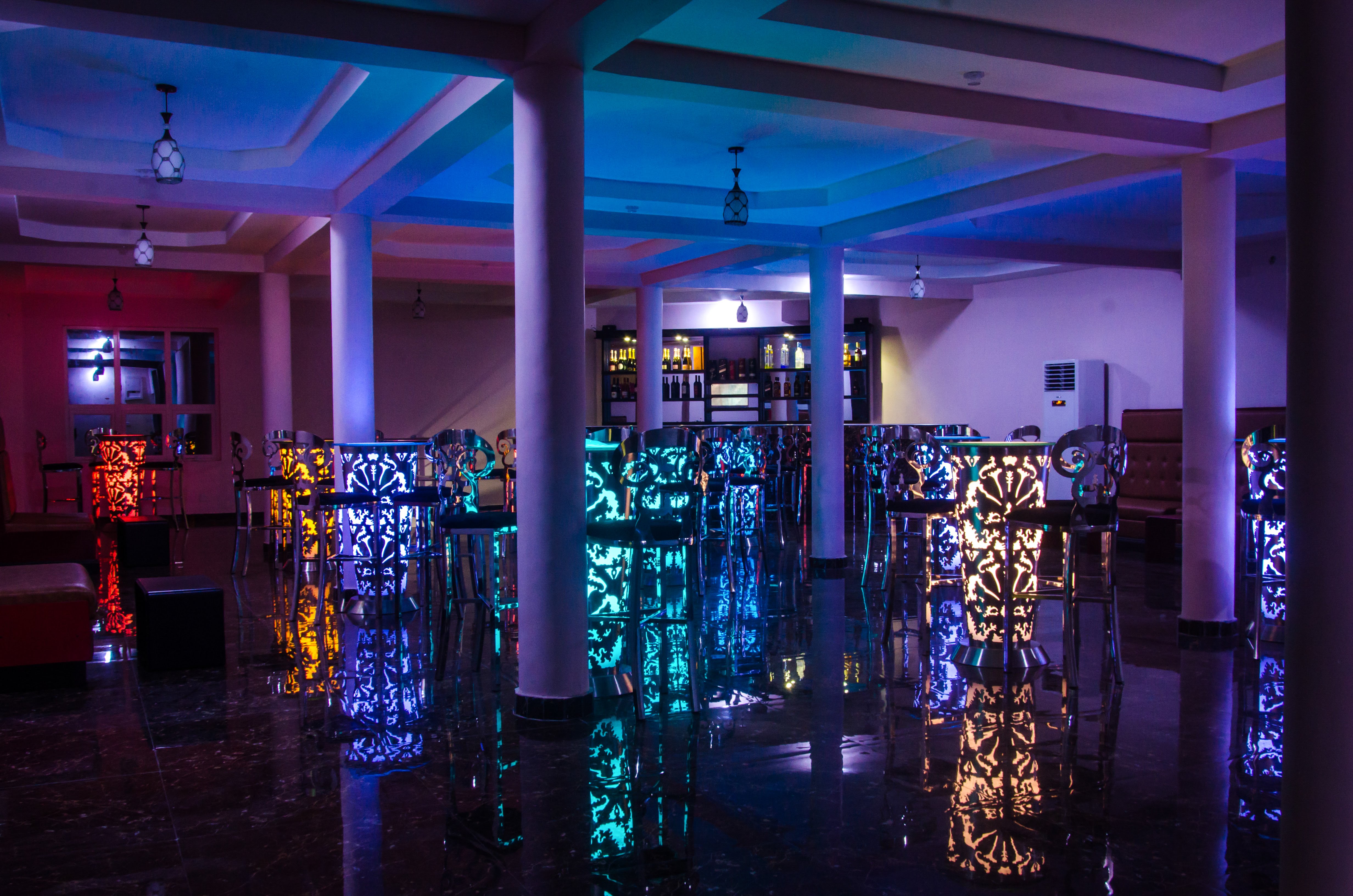 Bar and lounge at Heights Lekki