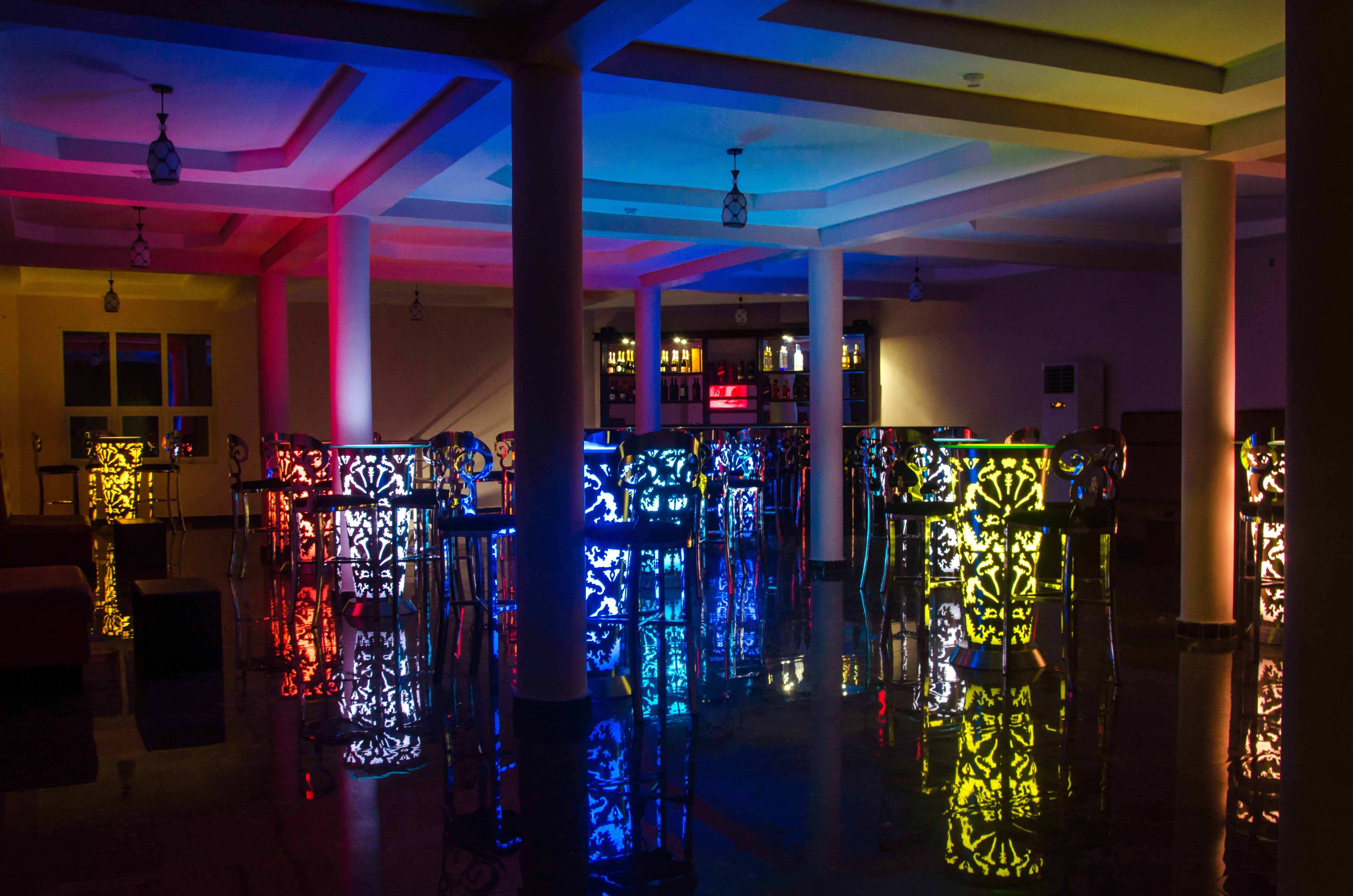 Bar and lounge at Heights Lekki