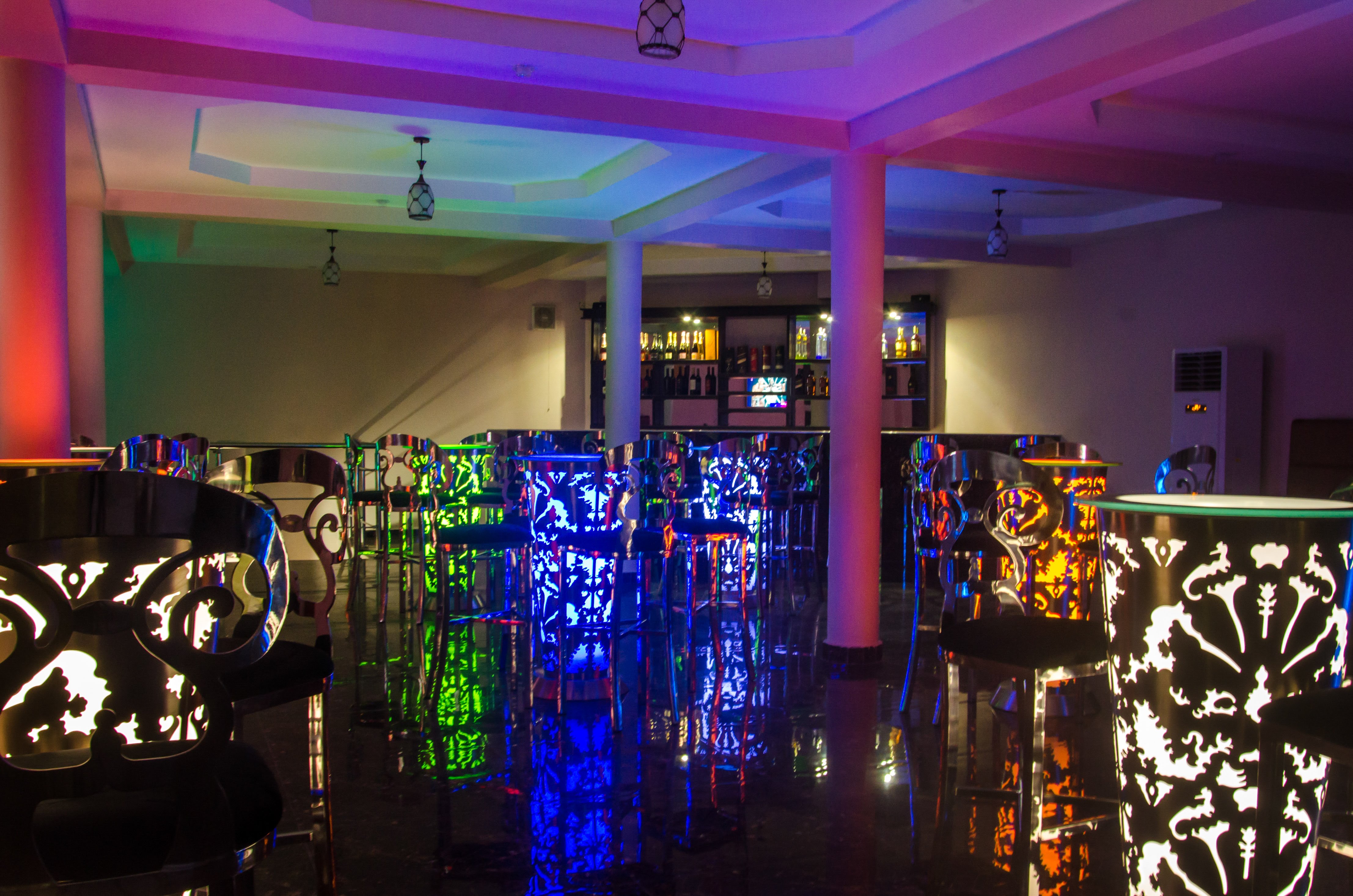 Bar and lounge at Heights Lekki