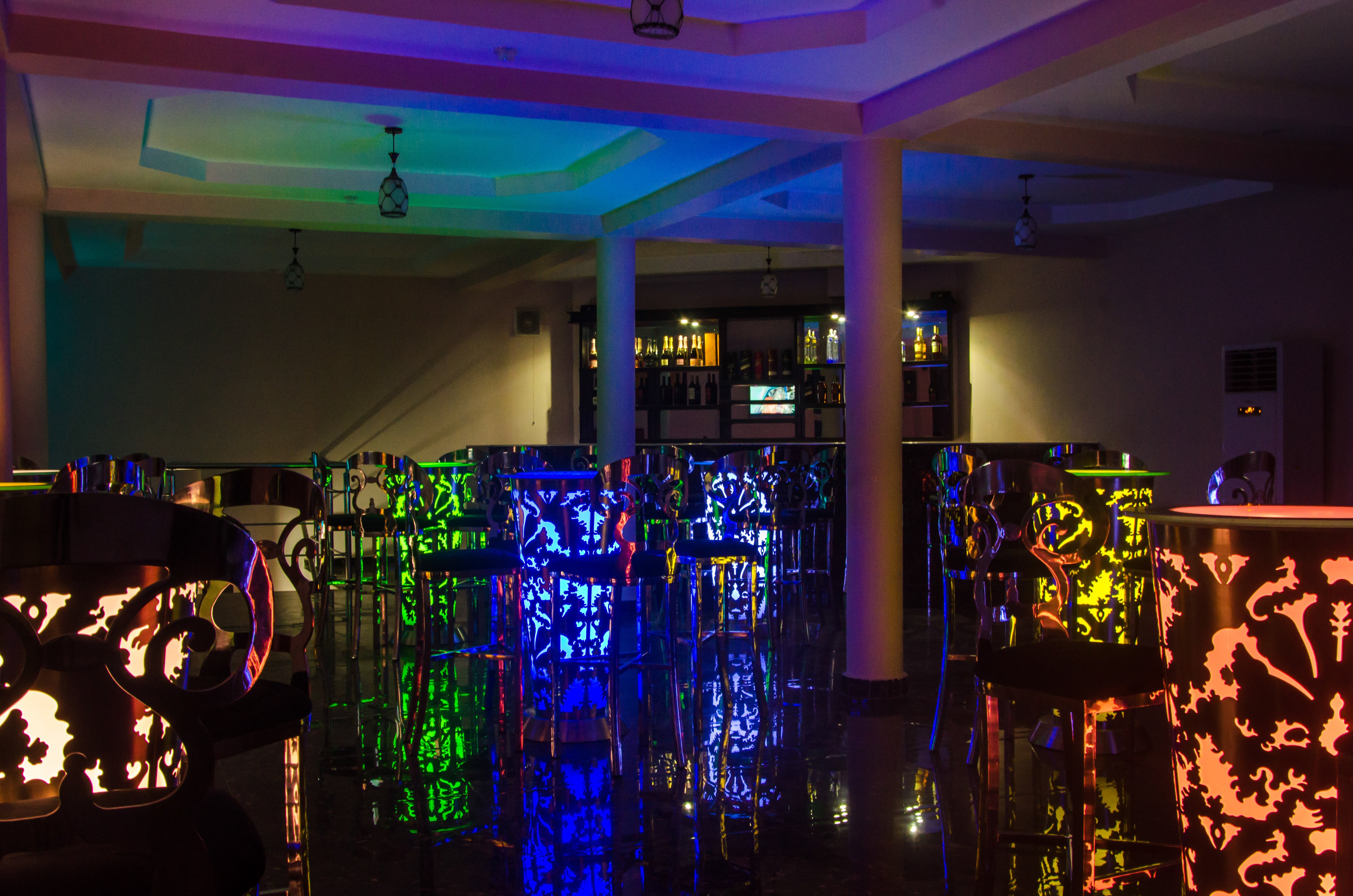 Bar and lounge at Heights Lekki