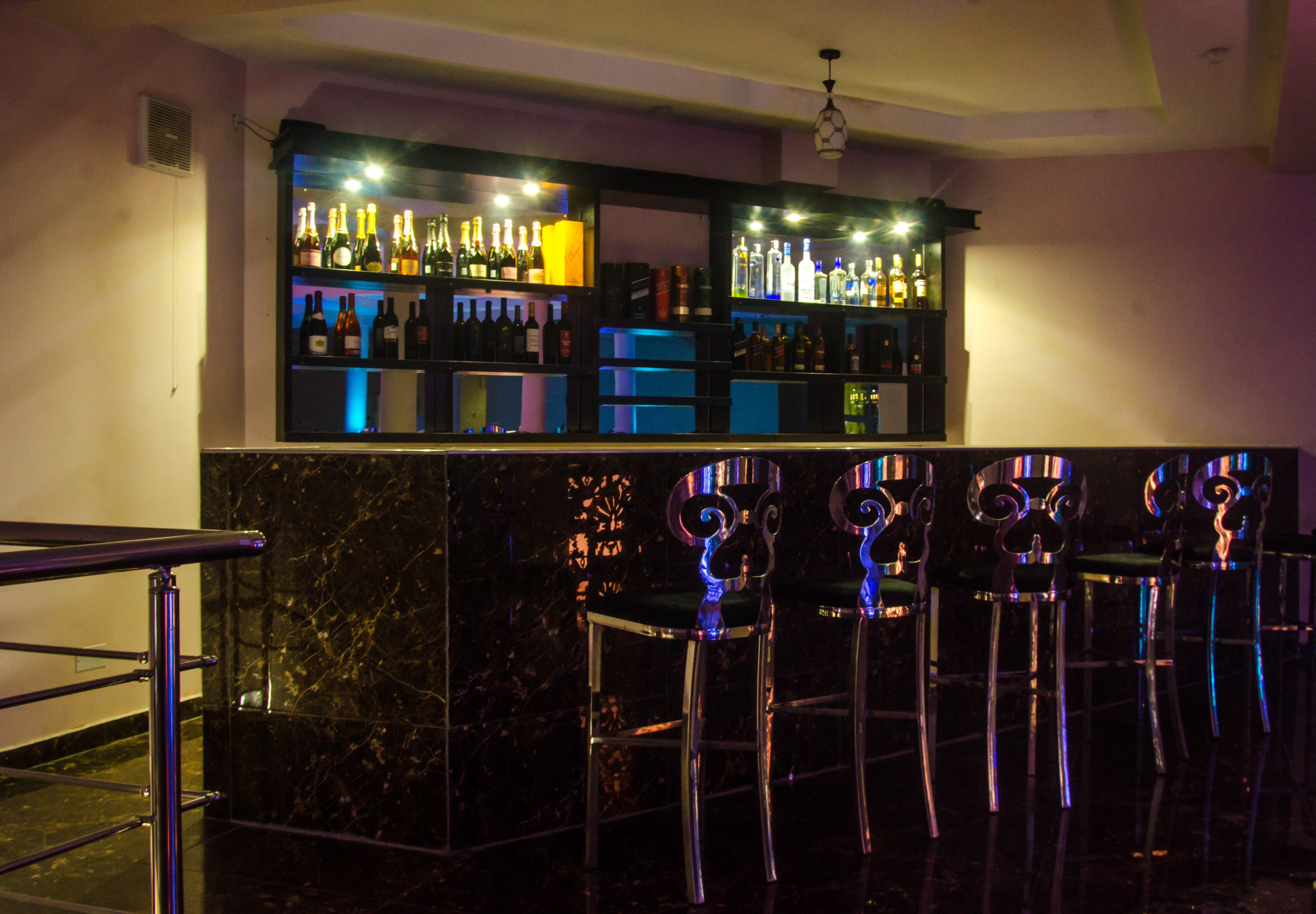 Bar and lounge at Heights Lekki