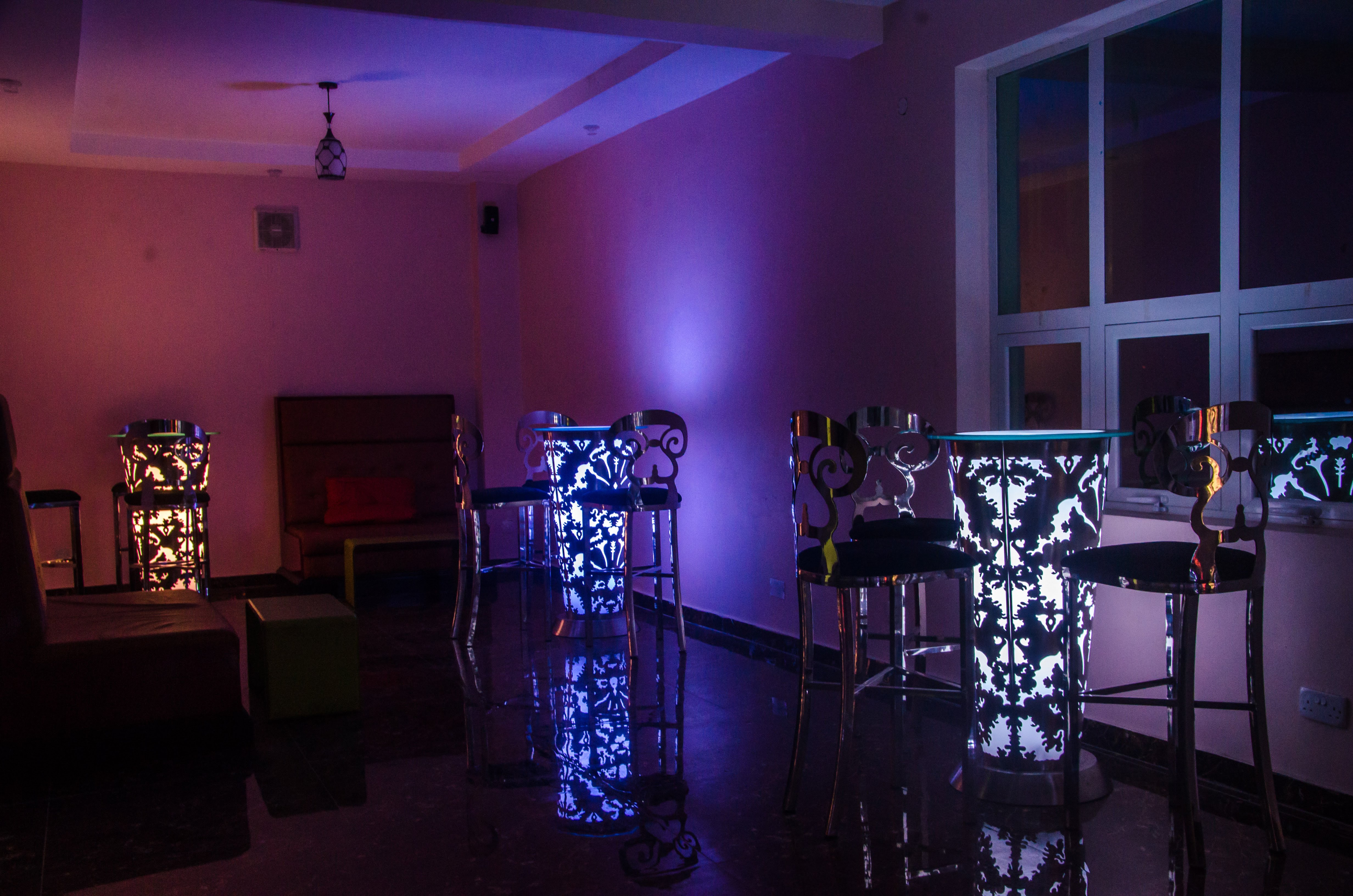 Bar and lounge at Heights Lekki