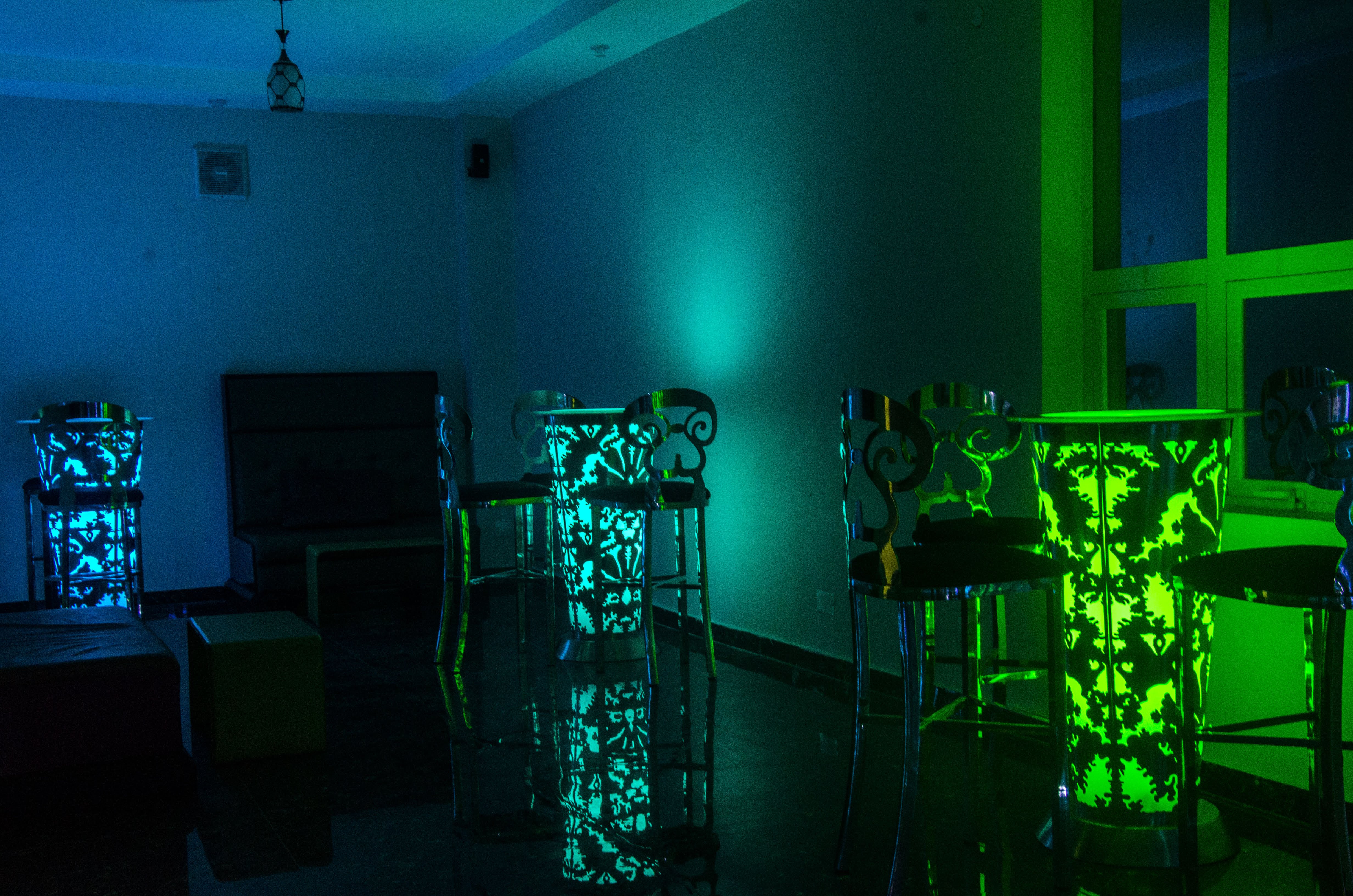 Bar and lounge at Heights Lekki