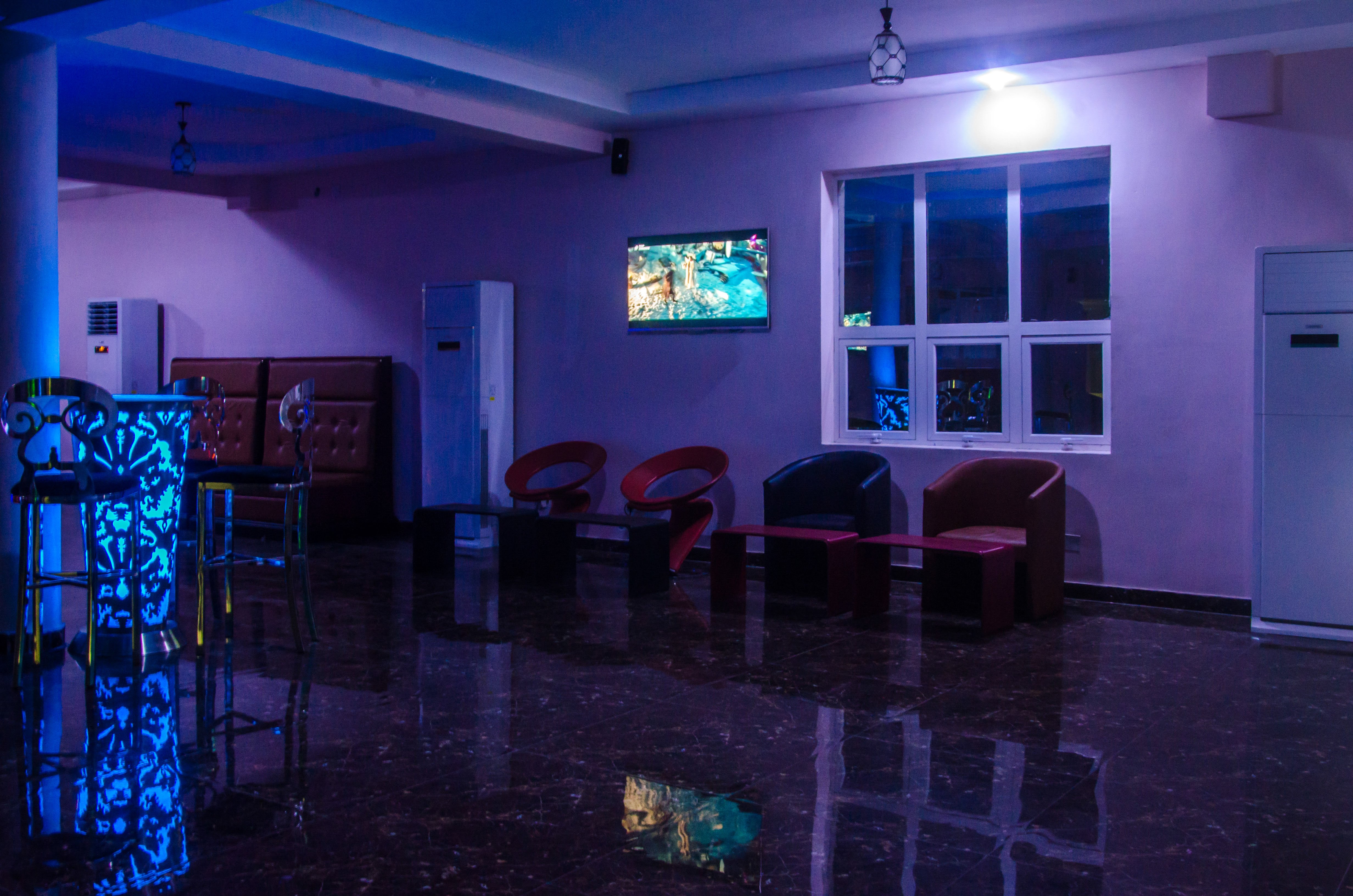 Bar and lounge at Heights Lekki