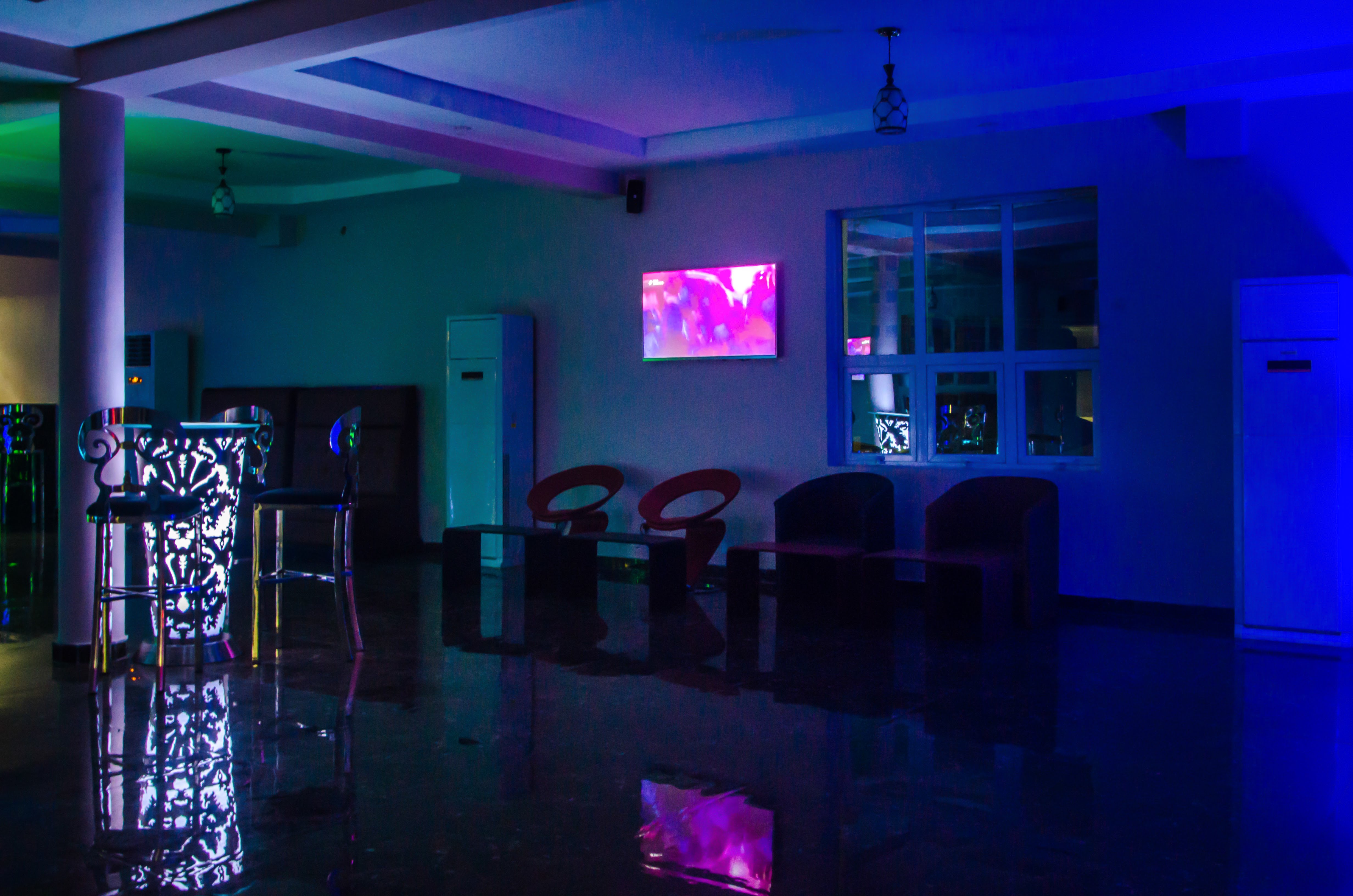 Bar and lounge at Heights Lekki